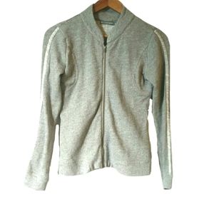 Eric Alexandre Heathered Grey Zip Up